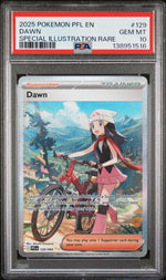 2025 Pokemon Mega Evolution Phantasmal Flames Special Illustration Rare Dawn #129 PSA 10