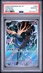2026 Pokemon Mega Ninja Spinner Japanese Art Rare Xerneas #089 PSA 10