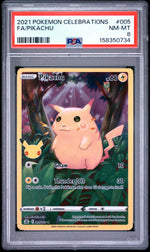 2021 Pokemon Sword and Shield Celebrations Pikachu #005 /25 PSA 8