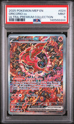 2025 Pokemon Mega Evolution Mega Charizard X Ex Black Star Promo Ultra Premium Collection Oricorio Ex #024 PSA 9