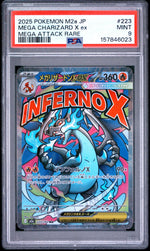 2025 Pokemon Mega Dream Ex High Class Expansion Japanese Mega Attack Rare Mega Charizard X Ex #223 PSA 9