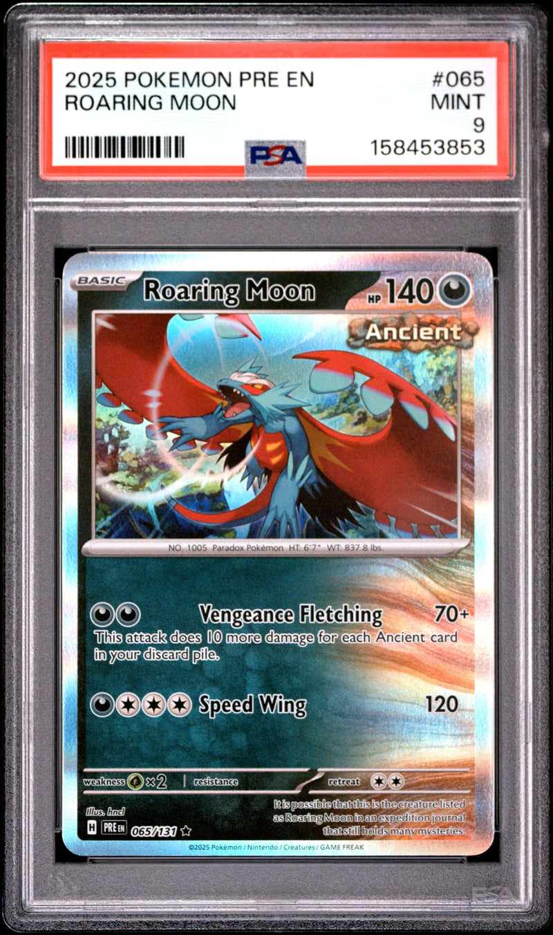 Pokémon Roaring Moon Ancient #065/131 PSA 9