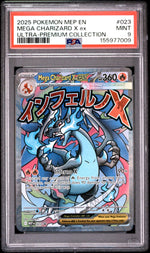 2025 Pokemon Black Star Promo Ultra Premium Collection Mega Charizard X Ex #023 PSA 9