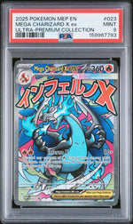 2025 Pokemon Black Star Promo Ultra Premium Collection Mega Charizard X Ex #023 PSA 9
