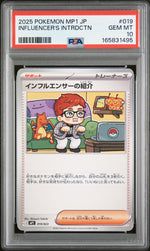 2025 Pokemon Start Deck 100 Battle Corociao Japanese Influencer's Introduction #019 PSA 10