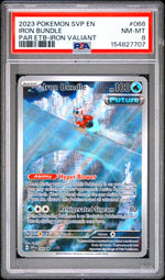 2023 Pokemon Black Star Promo Paradox Rift Elite Trainer Box Iron Bundle #66 PSA 8