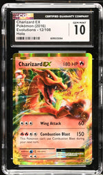 2016 Evolutions #12/108 Charizard EX Holo CGC 10