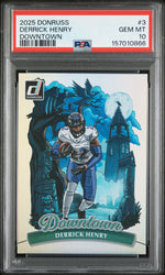 2025 Panini Donruss Downtown Derrick Henry #3 PSA 10