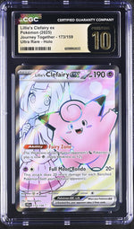 2025 Pokemon #173/159 Clefairy Journey Together CGC 10