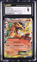 2018 #12/106 Charizard EX Battle Arena Decks: Mega Charizard X CGC 9