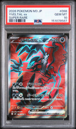 2026 Nihil Zero - M3 - Japanese Super Rare Holo Yveltal Ex #098 PSA 10