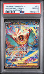 2025 Pokemon Mega Dream Ex Japanese Special Art Rare Mega Hawlucha Ex #239 PSA 10