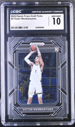 2023 Prizm #2 Victor Wembanyama Prizm Draft Picks CGC 10
