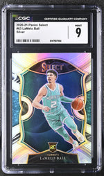 2020 Select #63 LaMelo Ball Concourse CGC 9