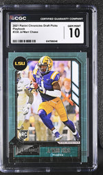 2021 Chronicles #336 Ja'Marr Chase Playbook CGC 10