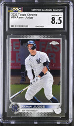 2022 Topps Chrome #99 Aaron Judge CGC 8.5