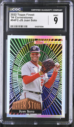 2022 Topps Finest #94FC-JS Juan Soto Cornerstones CGC 9