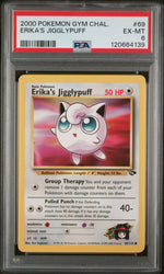 2000 Pokemon Gym Challenge Erika's Jigglypuff #69 PSA 6