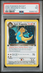 2000 Pokemon Team Rocket 1st Edition Holo Dark Dragonite #5 PSA 7