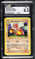 1999 Pokemon #24/102 Charmeleon Base Set CGC 6.5