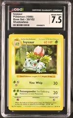 1999 Pokemon #30/102 Ivysaur CGC 7.5