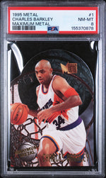 1995 Metal Maximum Charles Barkley #1 /1 PSA 8
