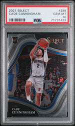 2021 Panini Select Concourse Cade Cunningham #288 PSA 10
