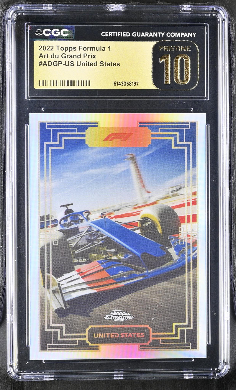 2022 Topps Chrome #ADGP-US Art du Grand Prix CGC 10