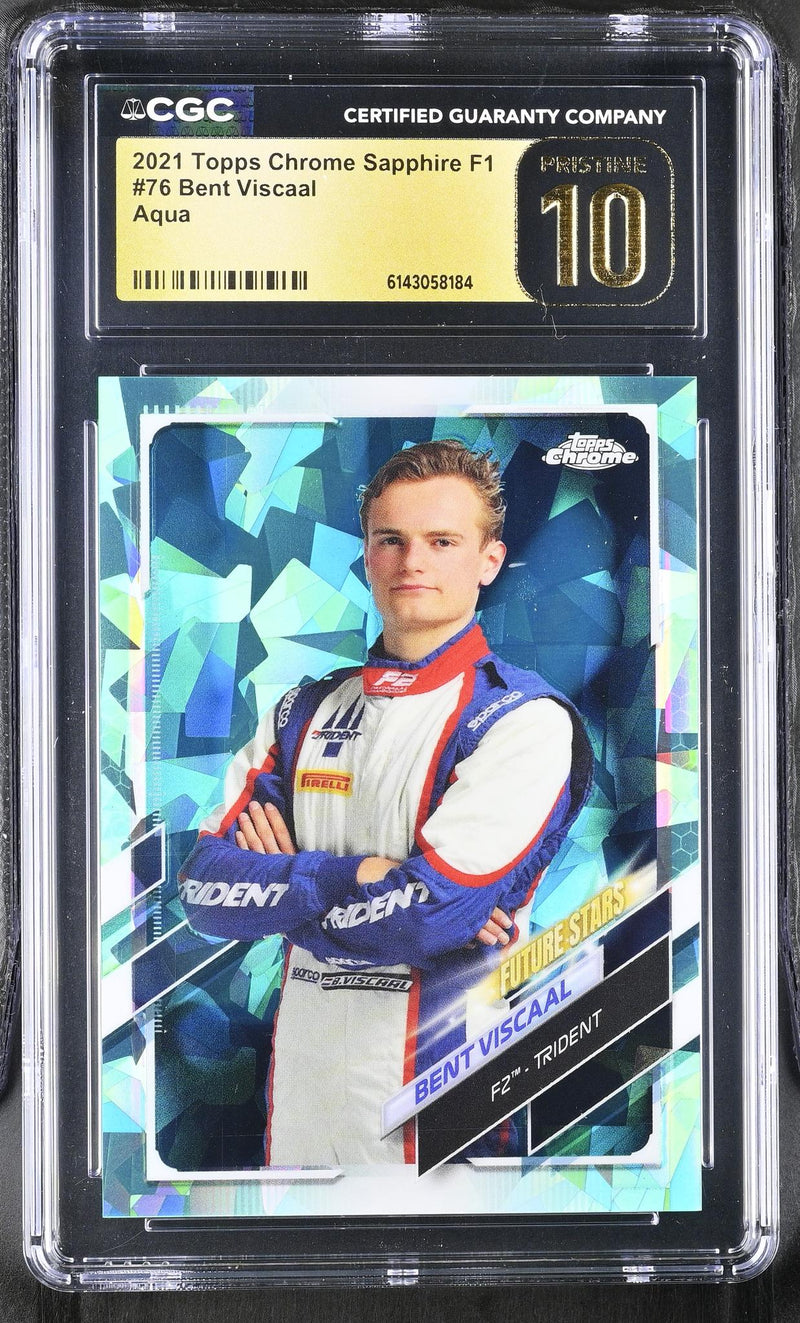 2021 Topps Chrome #76 Bent Viscaal Future Stars /99 CGC 10