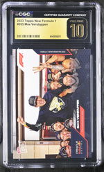 2023 Topps Now #055 Max Verstappen CGC 10