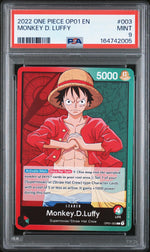2022 One Piece Romance Dawn Leader Monkey D. Luffy #OP01003 PSA 9
