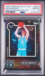 2025 Topps Match Attax Kon Knueppel #BB-KK PSA 10