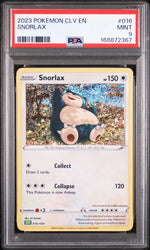 2023 Pokemon Classic Trading Card Game Venusaur and Lugia Ex Deck Snorlax #016 PSA 9