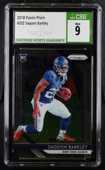 2018 Prizm #202 Saquon Barkley CSG 9