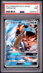 2017 Pokemon Sun and Moon Lapras Gx #35 PSA 9