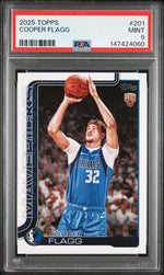 2025 Topps Cooper Flagg #201 PSA 9