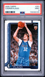 2025 Topps Cooper Flagg #201 PSA 9