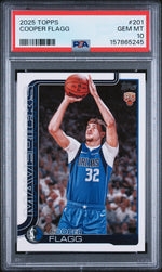 2025 Topps Cooper Flagg #201 PSA 10