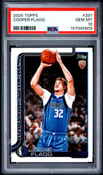 2025 Topps Cooper Flagg #201 PSA 10