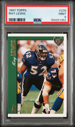 1997 Topps Ray Lewis #239 PSA 9