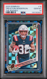 2025 Donruss Donruss Treveyon Henderson #16 PSA 10