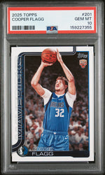 2025 Topps Cooper Flagg #201 PSA 10