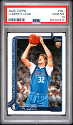 2025 Topps Cooper Flagg #201 PSA 10