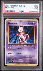 2023 Pokemon Trading Card Game Classic Blastoise and Suicune Ex Deck Holo Mewtwo #14 PSA 9