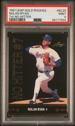 1991 Leaf Gold Rookie Nolan Ryan #BC25 PSA 9