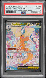 2026 Pokemon Mega Evolution Ascended Heroes Special Illustration Rare Mega Dragonite Ex #290 PSA 9