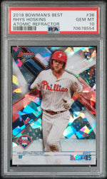 2018 Bowman's Best Atomic Refractor Rhys Hoskins #36 PSA 10