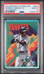 2024 Bowman Chrome Mega Box Bowman Ascensions George Lombard Jr. #BA10 PSA 10