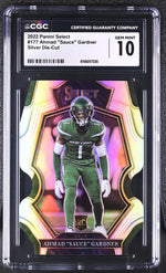 2022 Select #177 Ahmad 'Sauce' Gardner Silver Die-Cut CGC 10