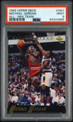 1992 Upper Deck All-Nba Michael Jordan #AN1 PSA 9